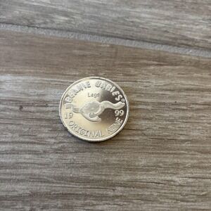 1999 TY Beanie Babies Official Club COLLECTABLE COIN Silver SPOT Original Nine